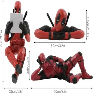 Dead Pool Car Interior Decoration Accessories-3 Pcs - Arfa Mart