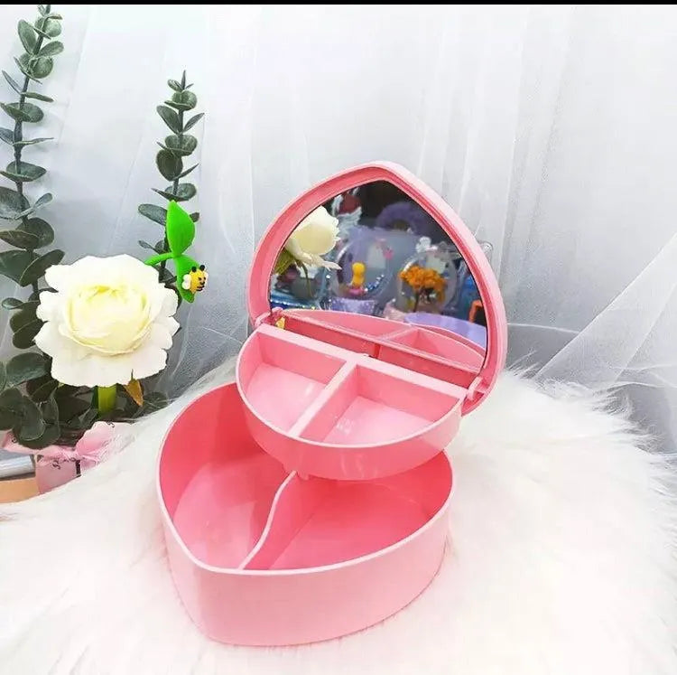 Mini Heart shaped Jewelry Box