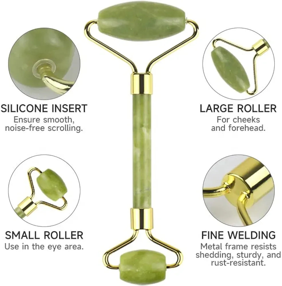 2 in 1 Gua Sha Jade Stone