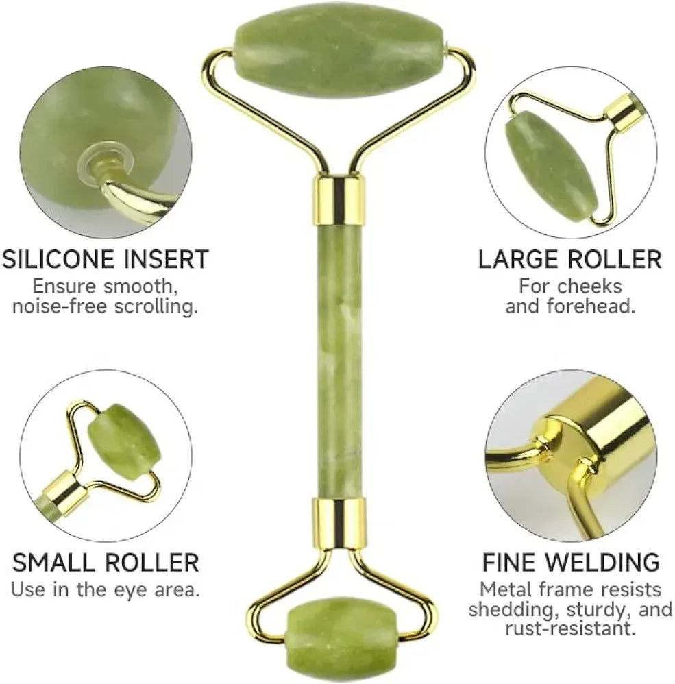 2 in 1 Gua Sha Jade Stone - Arfa Mart