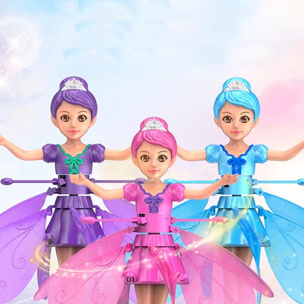 Kids Rechargeable Flying Ferry Doll with USB