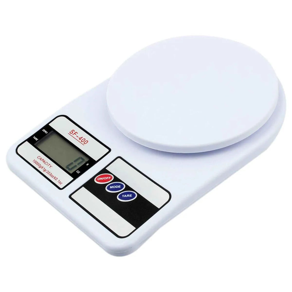 Electronic digital kitchen scale