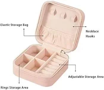 Jewelry Travel Organizer,Portable Small Jewelry Box - Arfa Mart