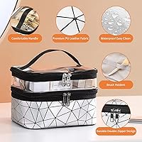 Double Layer Diamond Cosmetic Bag