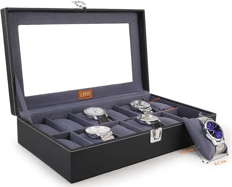 12 Slot Watch Box - Arfa Mart