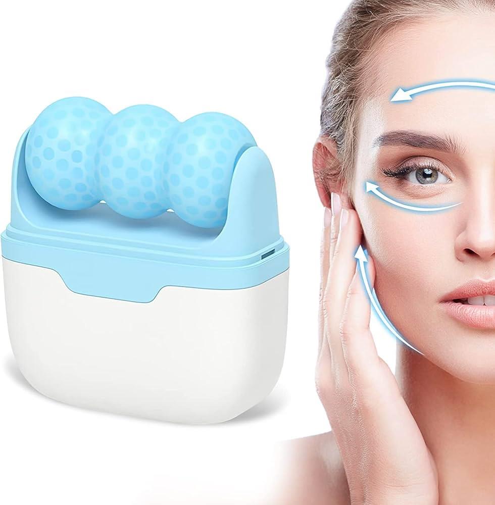 2 in 1 Ice Roller Facial Massager