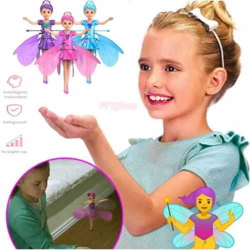 Kids Rechargeable Flying Ferry Doll with USB