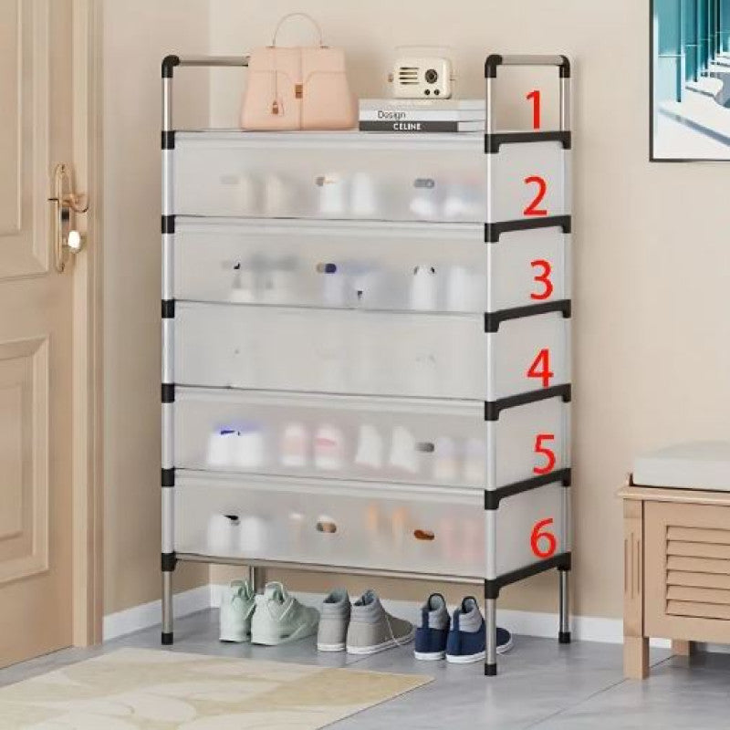 5 / 6 / 7 Layers Dust Proof Shoes Rack