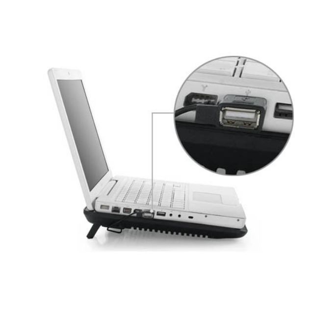 N191 Fans Laptop Radiator Notebook Computer Cooling Pad Base Cooler Mat