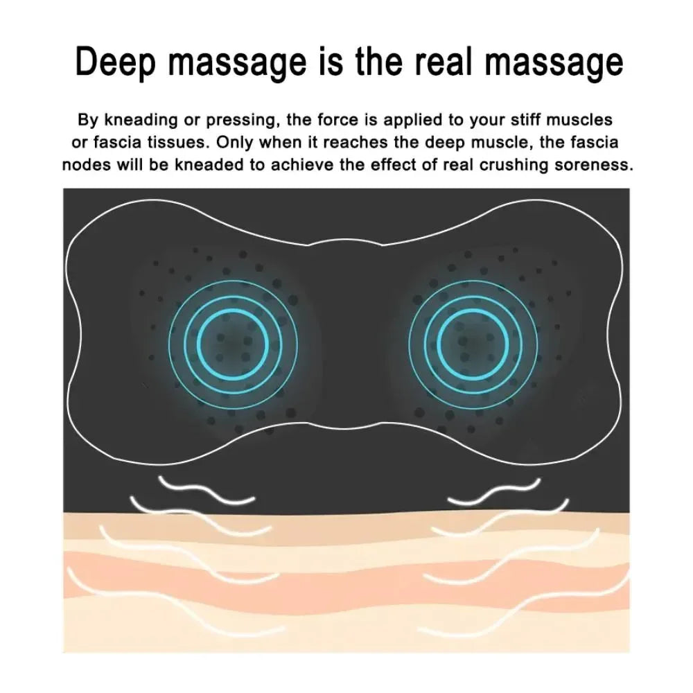 Mini Electric Massage Stick With 8 Modes And 19 Gear Levels - Arfa Mart