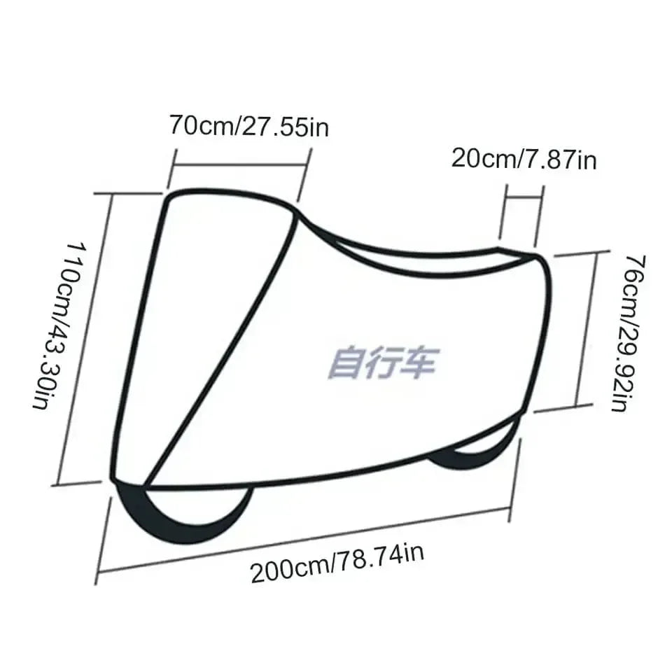 Water Proof Bike Cover - Arfa Mart