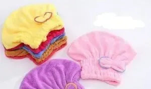 Microfiber quick hair drying bath - Arfa Mart