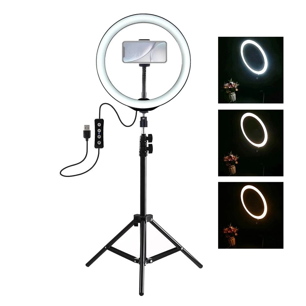 26cm Ring Fill Light with 3 color Modes