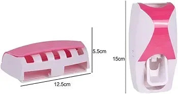 Automatic Toothpaste Dispenser and wall Mounted Holder - Arfa Mart