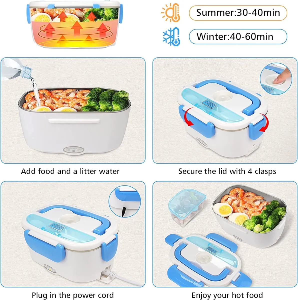 Portable Electric Lunch Box