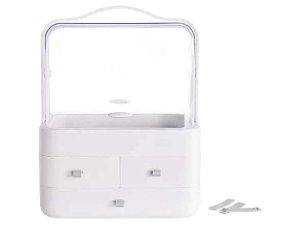 Acrylic Double Side Cosmetic Organizer - Arfa Mart