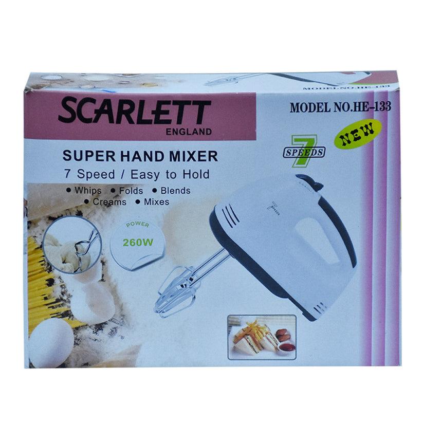 Electric Scarlett Hand Mixer