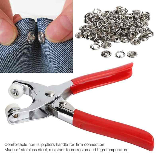 Button Machine Metal Body