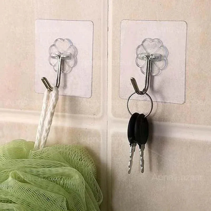 Transparent Wall Hook - Arfa Mart