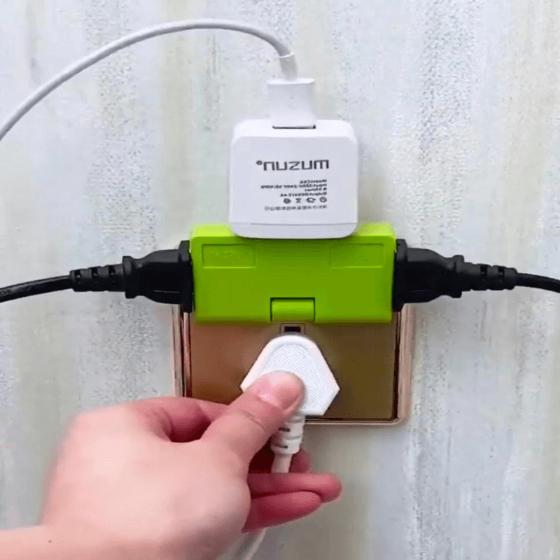Rotatable Slim Wireless Outlet Adapter for Easy Socket Expansion