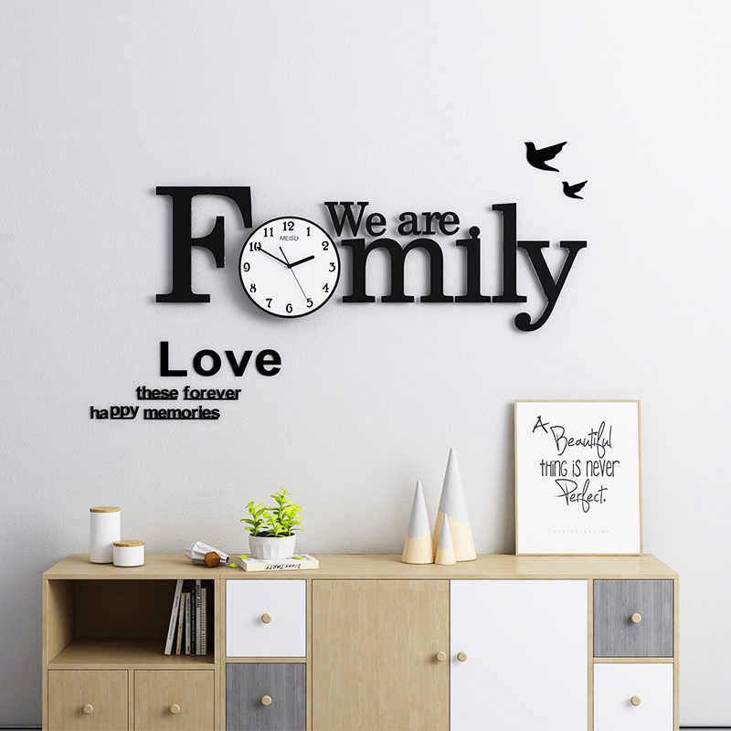 Wooden Wall Clock Complete Set - Elegant Antique Design for Any Room