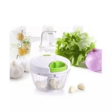 Multi-Functional Vegetable Chopper with 5 Inserts and 11 Cutting Options