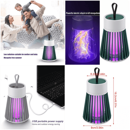 Electric Mosquito Killer Lamp - Quiet, Chemical-Free, USB Powered Solution