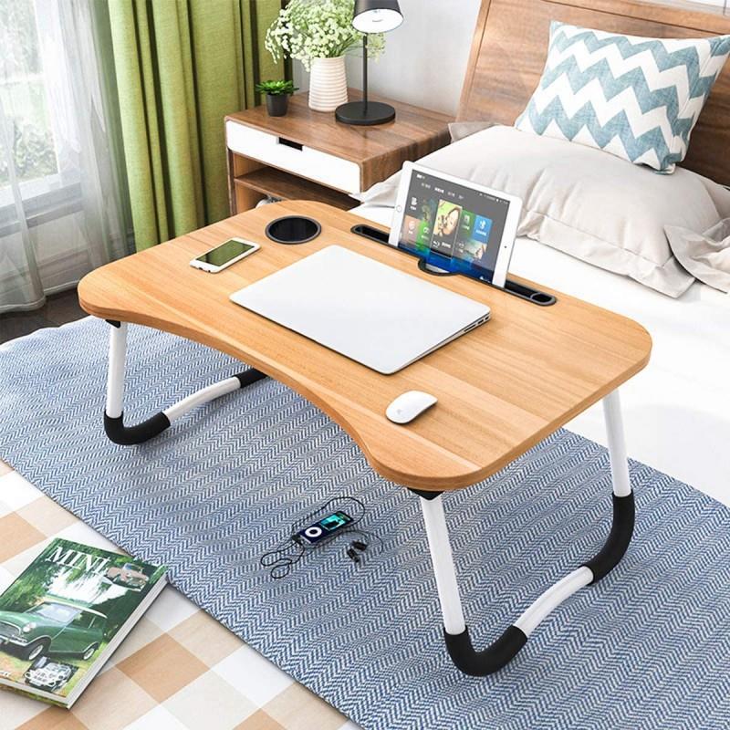 Foldable Wooden Laptop Table