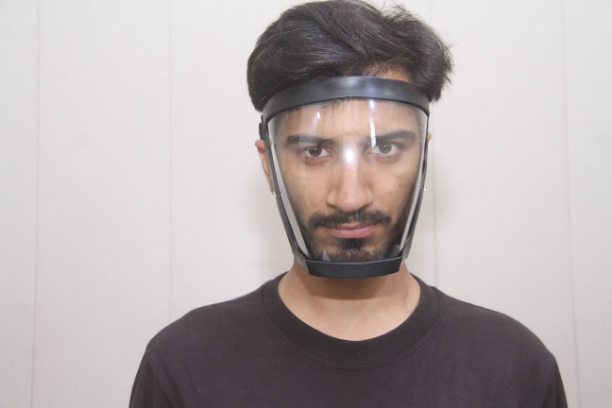 Super Protective Face Shield with Filter - Full Facial Coverage and Clarity