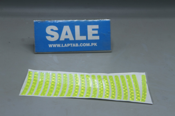 40 Strips Tire Reflective Stickers for Enhanced Night Visibility