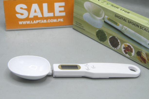 Digital Measuring Spoons with 0.1g Accuracy, Removable Head, Unit Switch, Lock Function