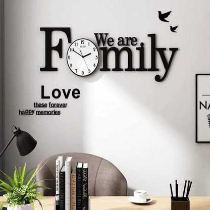 Wooden Wall Clock Complete Set - Elegant Antique Design for Any Room