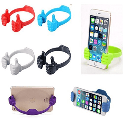 Thumb Design OK Mobile Stand Holder for All Smartphones, Adjustable Angle