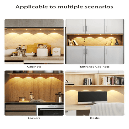 Battery Operated Cabinet Sensor Light with Wireless Motion Detection