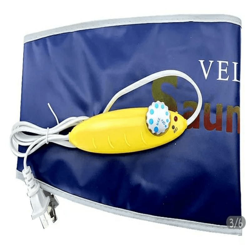Sauna Belt Anti Cellulite Fat Burning Weight Loss Belt with Massage and Adjustable Intensity