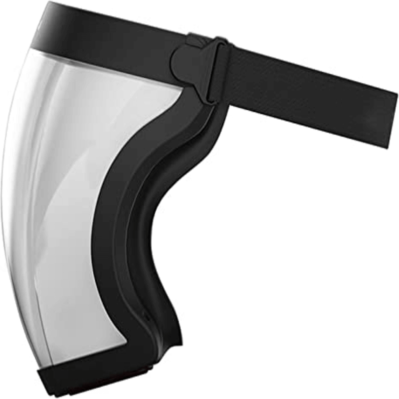 Super Protective Face Shield with Filter - Full Facial Coverage and Clarity