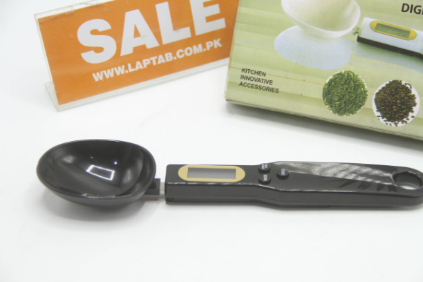 Digital Measuring Spoons with 0.1g Accuracy, Removable Head, Unit Switch, Lock Function