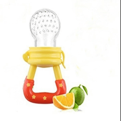 Fresh Fruit Pacifier for Babies 6-12 Months - BPA-Free Silicone Teether
