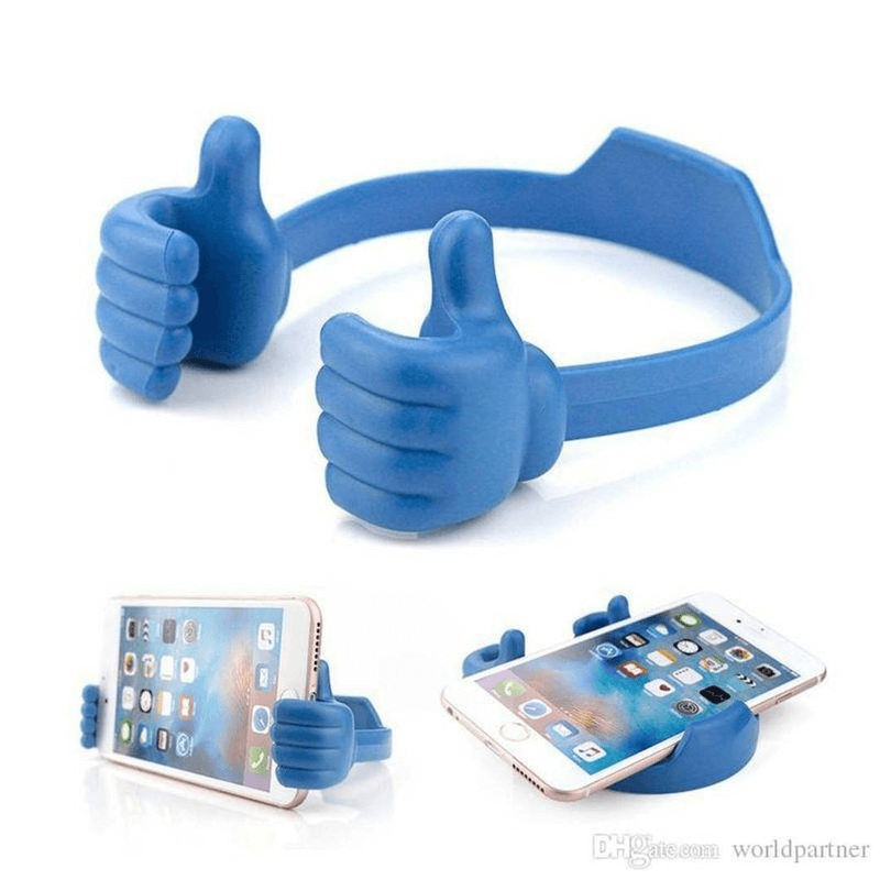 Thumb Design OK Mobile Stand Holder for All Smartphones, Adjustable Angle