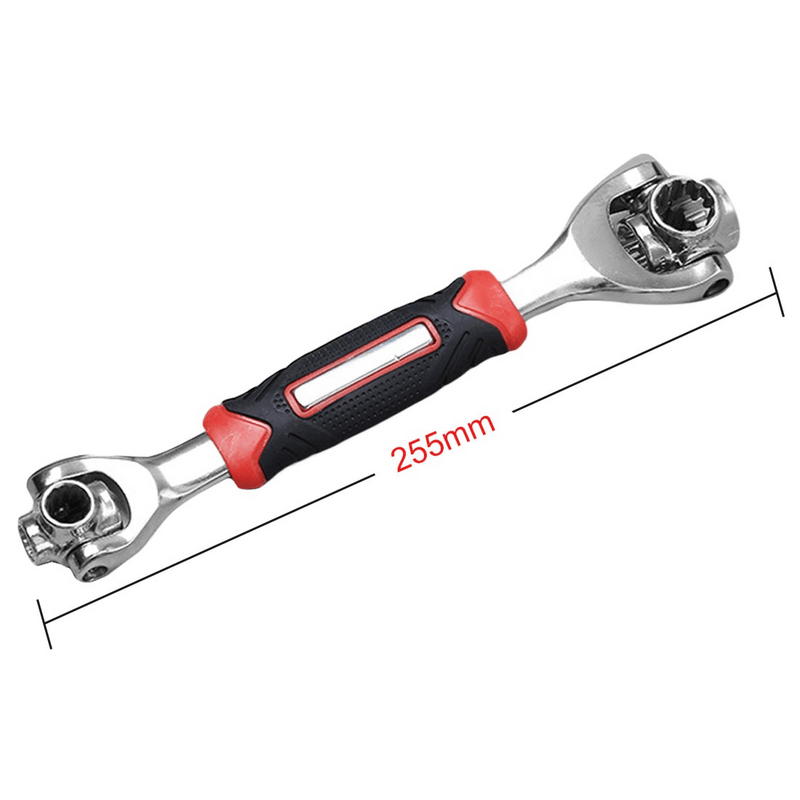 48 In 1 Tiger Wrench Tool Socket for Spline Bolts with 360? Rotation and Anti-Slip Grip