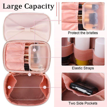 PU Leather Cosmetic Pouch - Arfa Mart