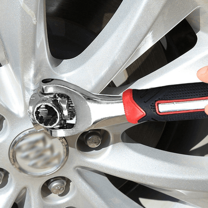 48 In 1 Tiger Wrench Tool Socket for Spline Bolts with 360? Rotation and Anti-Slip Grip