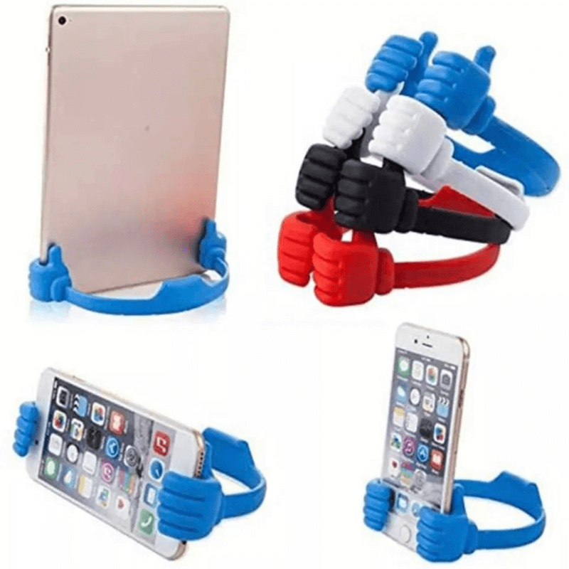 Thumb Design OK Mobile Stand Holder for All Smartphones, Adjustable Angle