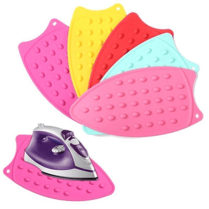 Silicone Heat Resistant Iron Stand Mat Pad with Non-Slip Surface, Up to 220C