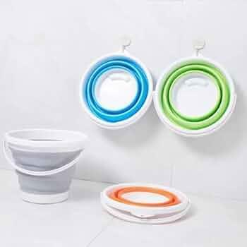 Silicone Folding Bucket - Arfa Mart