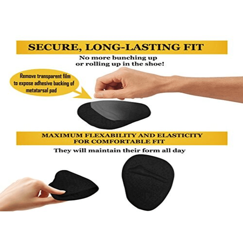 2 Pair Women's Soft Insoles for Foot Pain Relief and Comfort