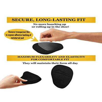 2 Pair Women's Soft Insoles for Foot Pain Relief and Comfort