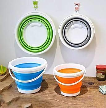 Silicone Folding Bucket - Arfa Mart