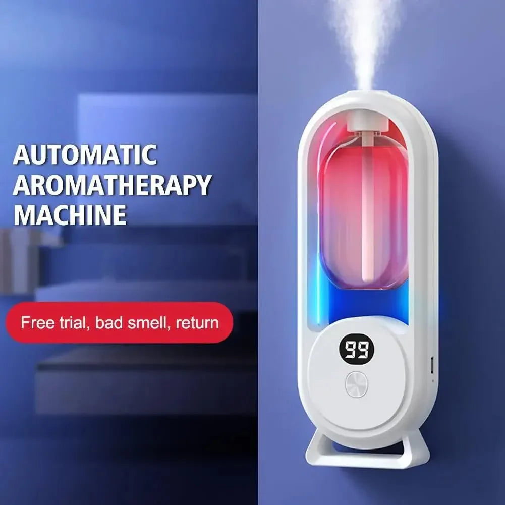 Rechargeable 5-Mode Aromatic Diffuser essential oil aromatherapy machine timed Air Freshener - Arfa Mart