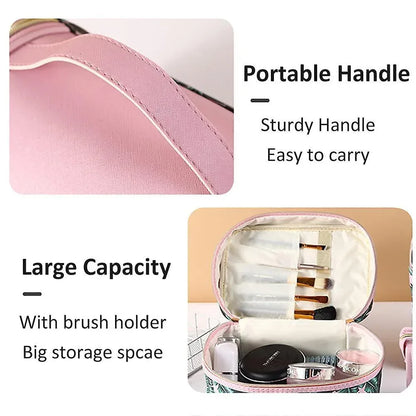 PU Leather Cosmetic Pouch - Arfa Mart